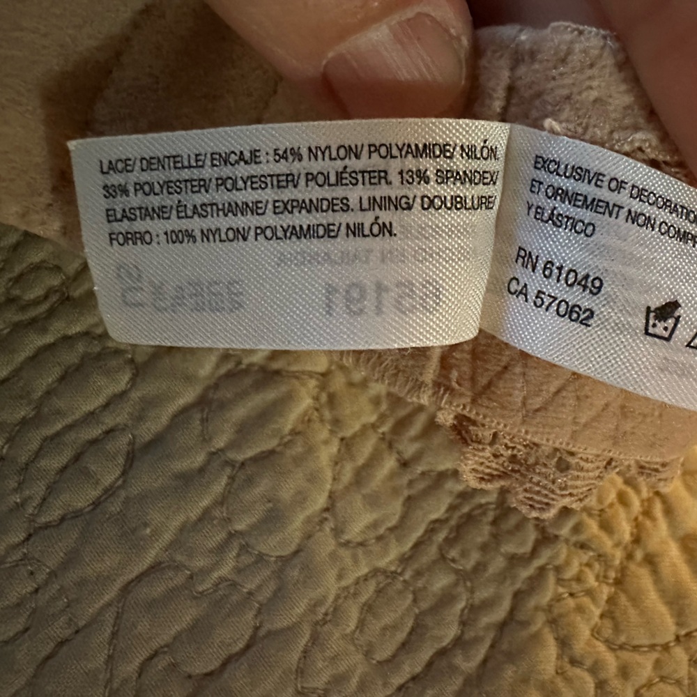 WACOAL Lace Embrace Underwire Bra in Light Pink EUC 34C - Picture 11 of 16